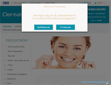 Tablet Screenshot of dentalspar.no